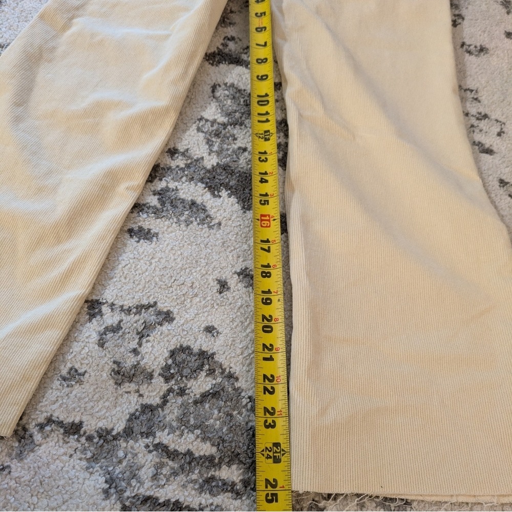 DL1961 Bridget Boot High Rise Instasculpt™  Corduroy Pants Cream Size 29"‎ - Picture 7 of 7